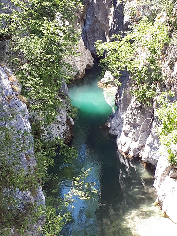 My summer snap of Valbona Riber, North of Albania. Photo courtesy Jeta Haxhimanka