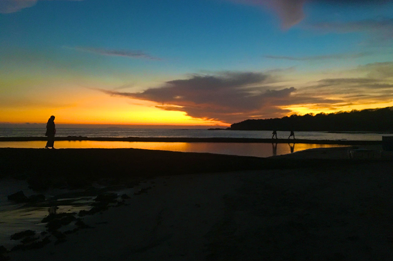 Beautiful sunset on the beach in Puerto Vallarta, Mexico. Photo courtesy Noor Al Shaikh