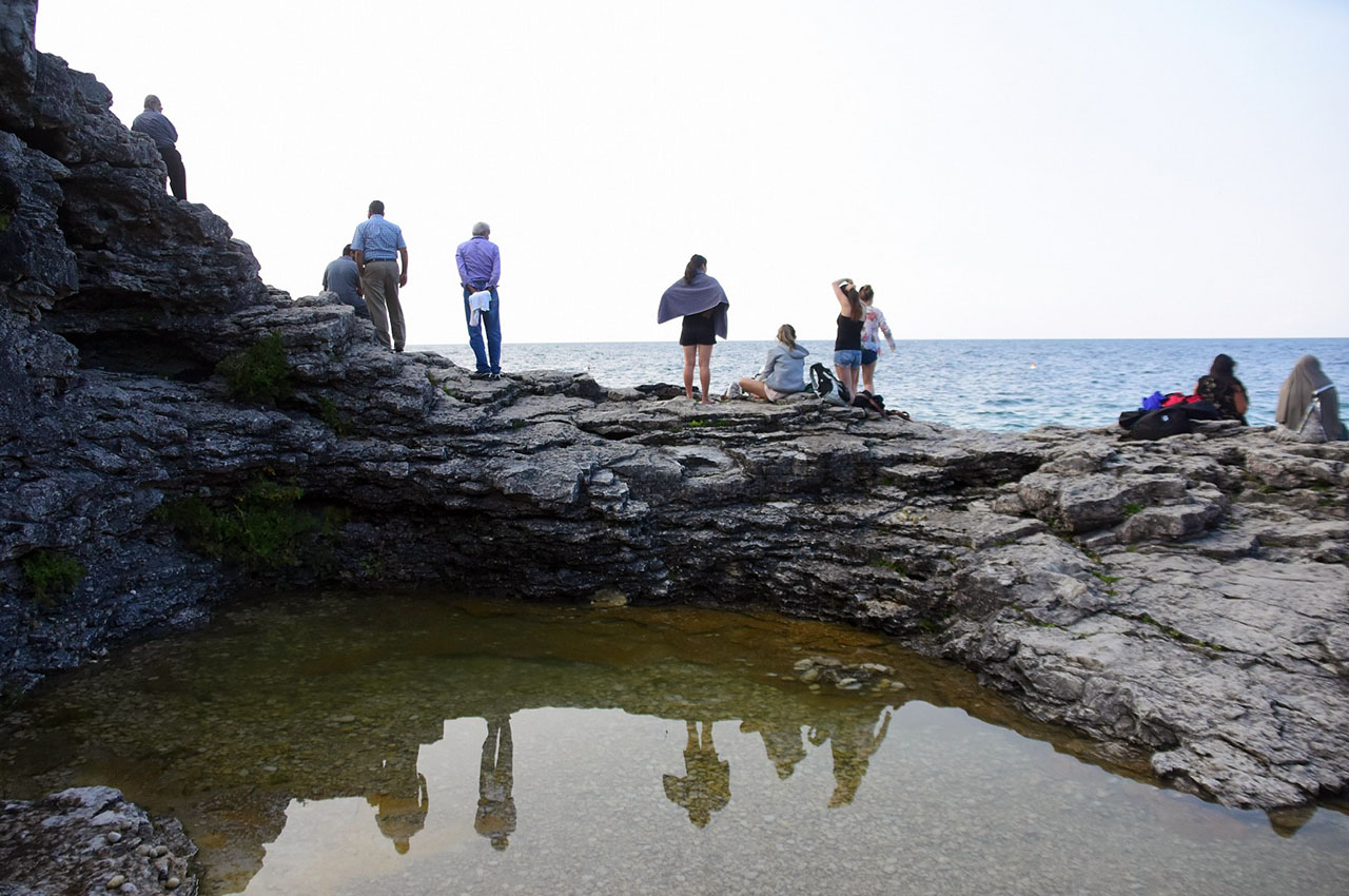 Taken at Indian Head Cove, Bruce Peninsula Park. Photo courtesy Roy Tejares