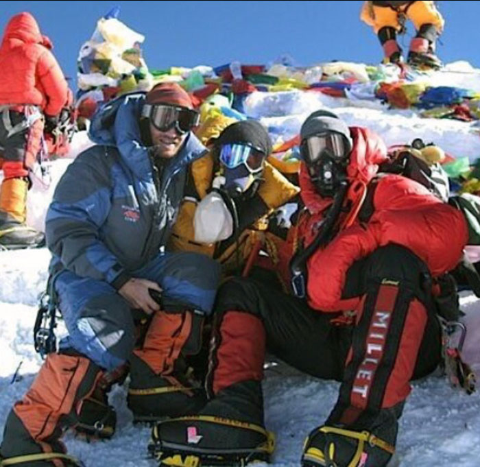 Pics from my expedition to Mount Everest. Returned in May. Photo courtesy Angelica Alves