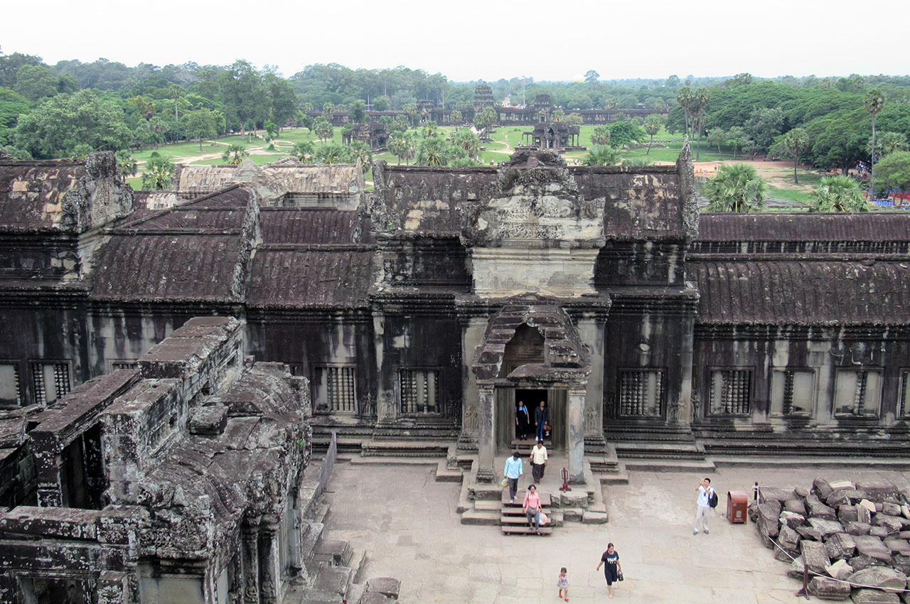 Visited Cambodia in July and saw explored the Hindu temple ANGKOR WAT built in 1150. Photo courtesy Krish Ratnasingham