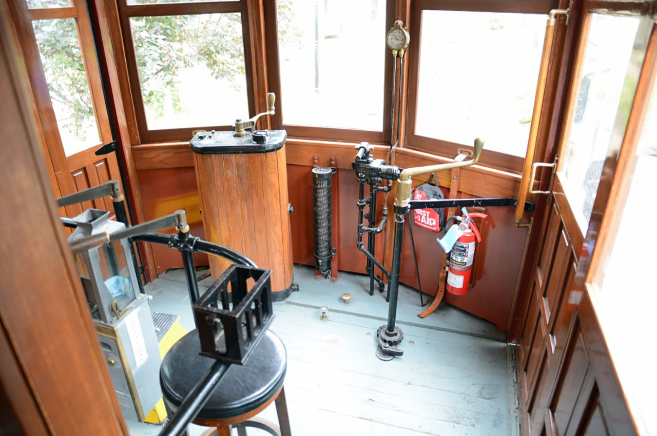Visited Edmonton and spent a couple of hours visiting the Edmonton High Level Streetcar Museum. Photo courtesy Stephen Lam