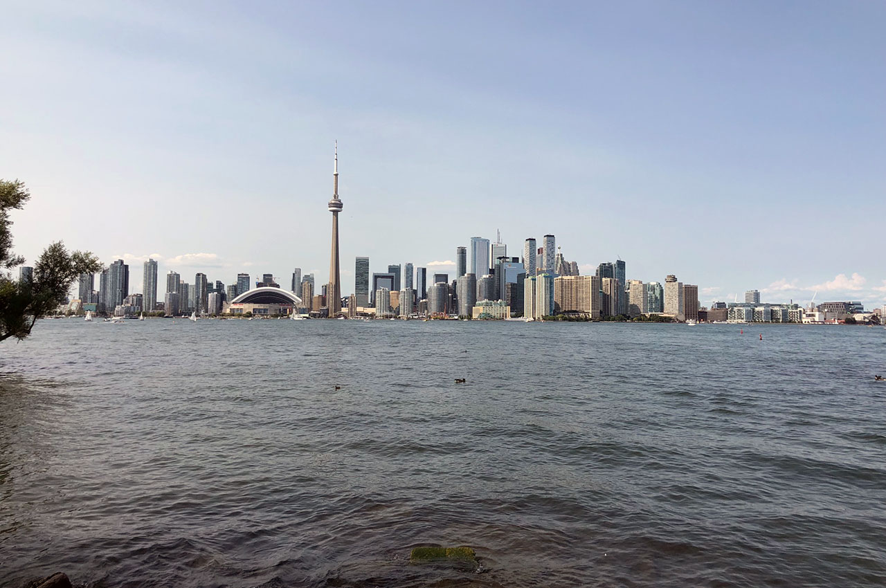 Toronto landscape from Toronto Island. Photo courtesy Silviu Vasile