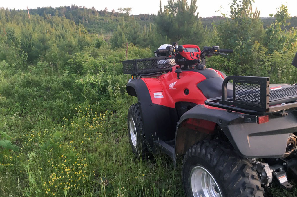 Summer evening ATV ride in Bancroft, Ontario. Photo courtesy Steven Gehring