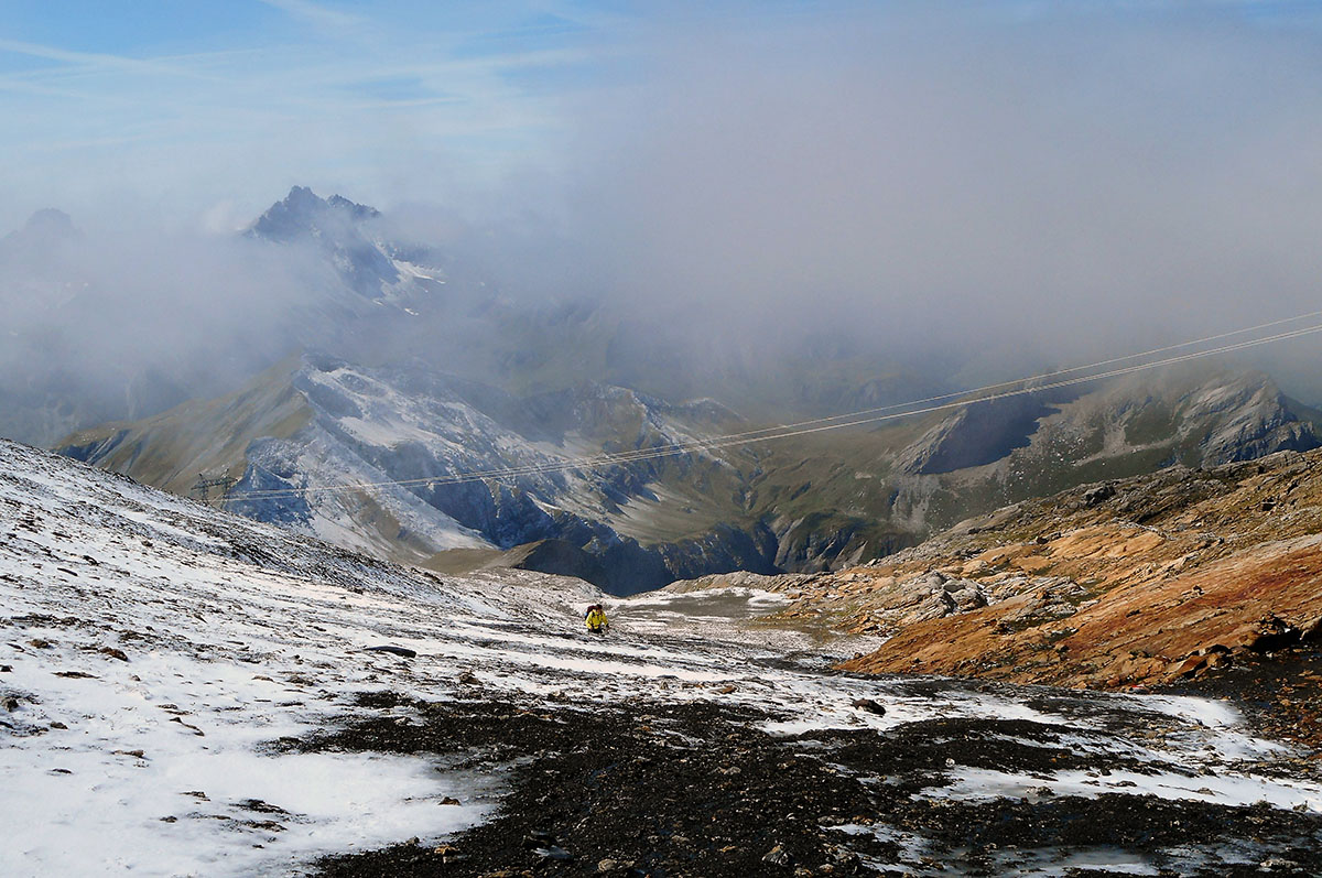 Trekking on Tour du Mont Blanc. Photo courtesy Frances Zeng