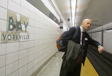 CEO Andy Byford at Bay Lower.