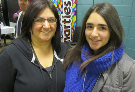 HR's Miriam Marcello and daughter, Giuliana.