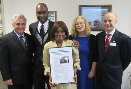 Commendation for Solicitor Steve Anderson.