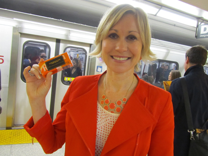 Toronto Chief Planner Jennifer Keesmaat at St George Station.