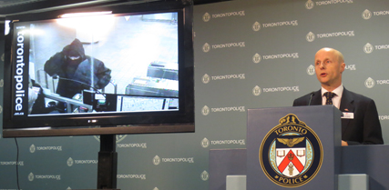 CEO Andy Byford at Toronto Police Headquarters new conference on February 26.
