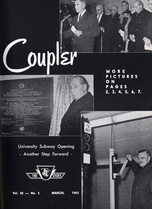 March 1963 Coupler cover
