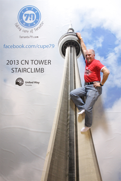 2013 CN Tower Climb for United Way.