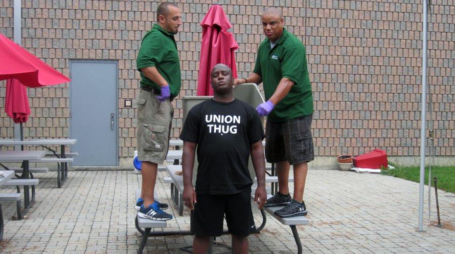 Marvin Alfred ice bucket challenge.