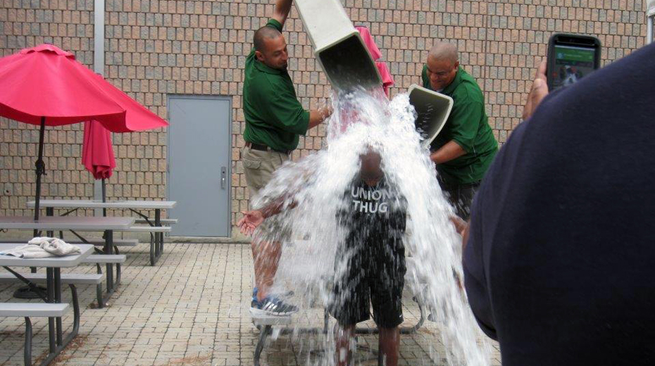Marvin Alfred ice bucket challenge.