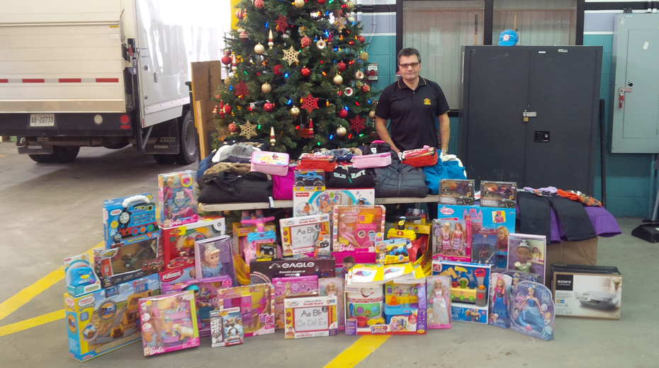 Wilson Carhouse toy drive.