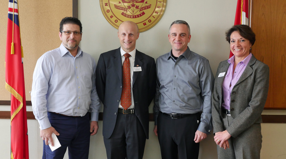 Merit award to two TTC employees.