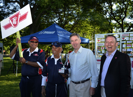 CIMA Mayor's Trophy presentation to TTC on June 21.