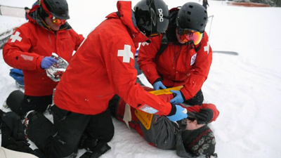 Ski patrol volunteer Russ Pyper.