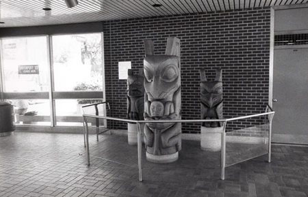 Three totems circa 1980.