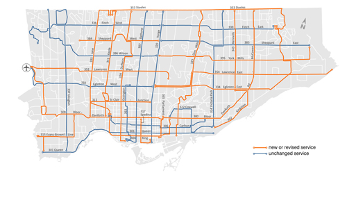 Proposed Overnight Network Map