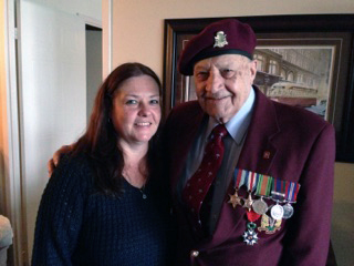 TTC pensioner and war veteran Howard Holloway.