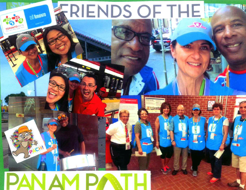 Pan AM Games photo collage.