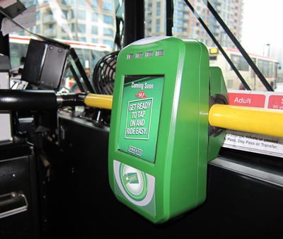 Presto card reader