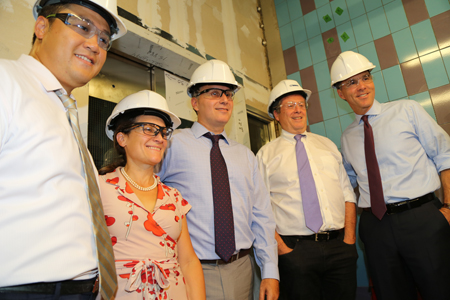 Public Transit Infrastructure Fund announcement at St Clair West Station Aug. 23 2016.