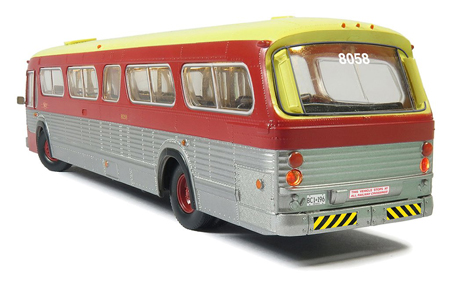 Rear of TTC New Look bus model