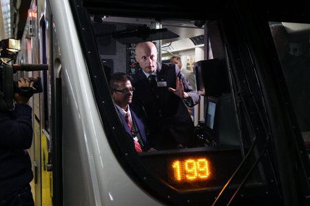 Technical run of One Person Train Operation Oct. 3, 2016.