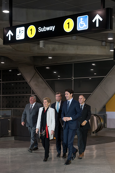 Line 1 Extension official opening December 15, 2017