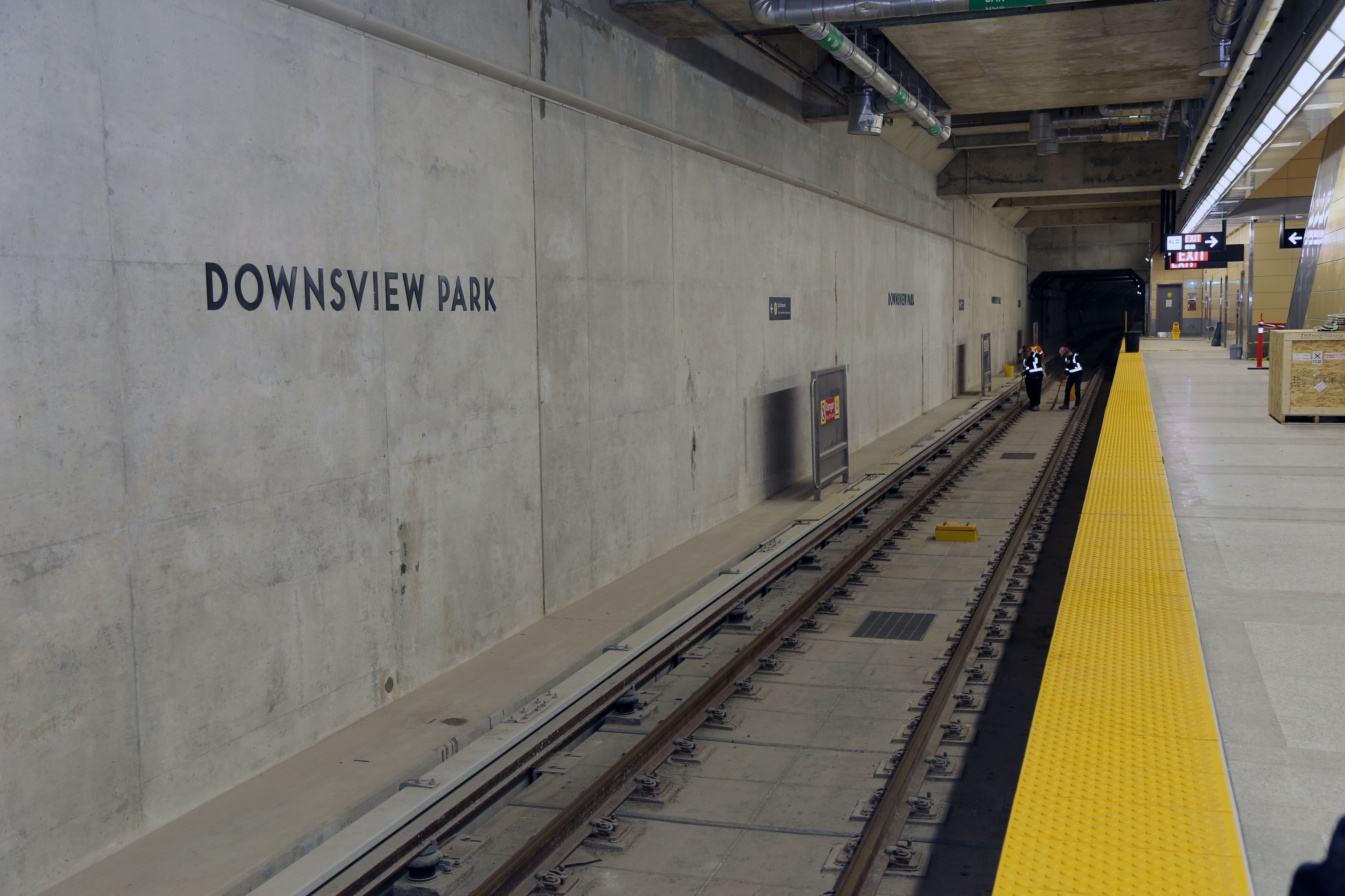 Toronto York Spadina Subway Extension  technical tour