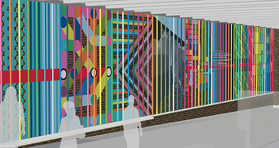 Woodbine Station art concept.