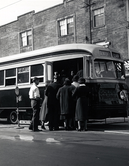 PCC Streamliners entered service in 1938.