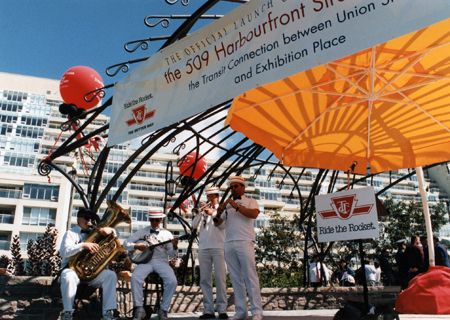 Harbourfront Extension official opening.