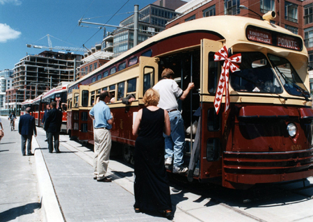Harbourfront Extension official opening.