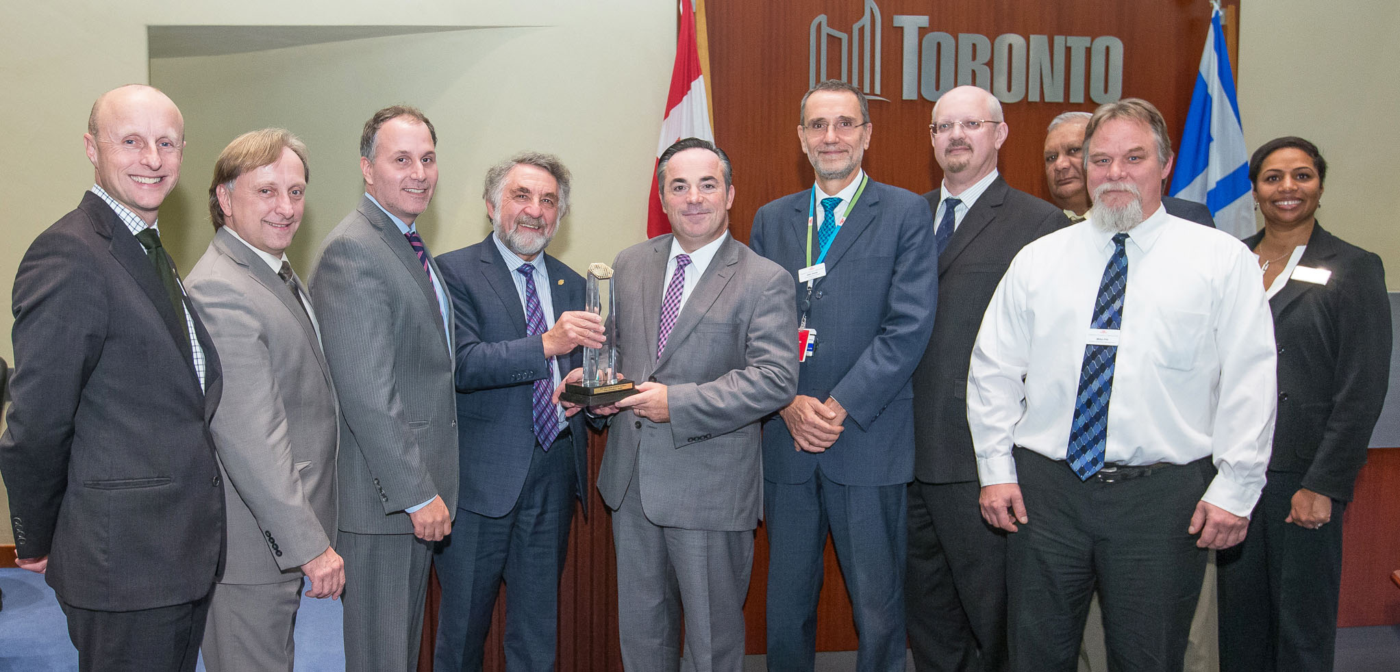 TTC receives Excellence Award.