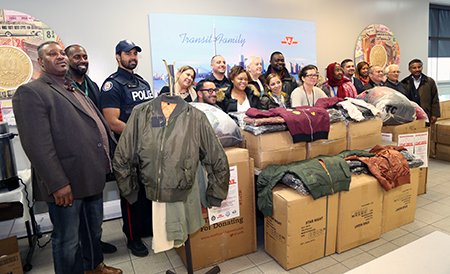 Mount Dennis coat drive.