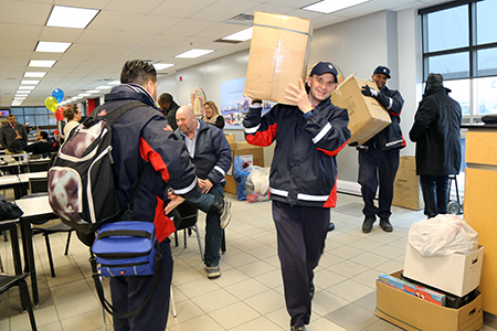 Mount Dennis coat drive.