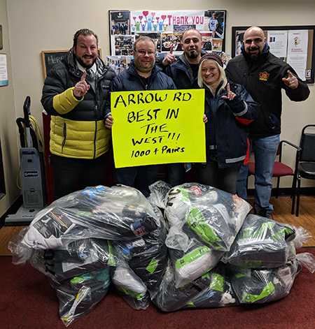 Queensway Division sock drive