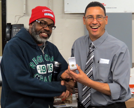 Safe Worker Awards Elevating Devices recipient