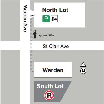Warden Station commuter parking-lot closure