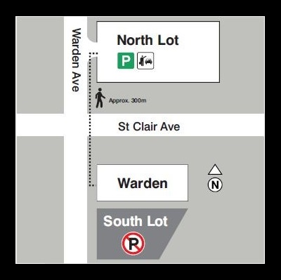 Warden Station commuter parking-lot closure